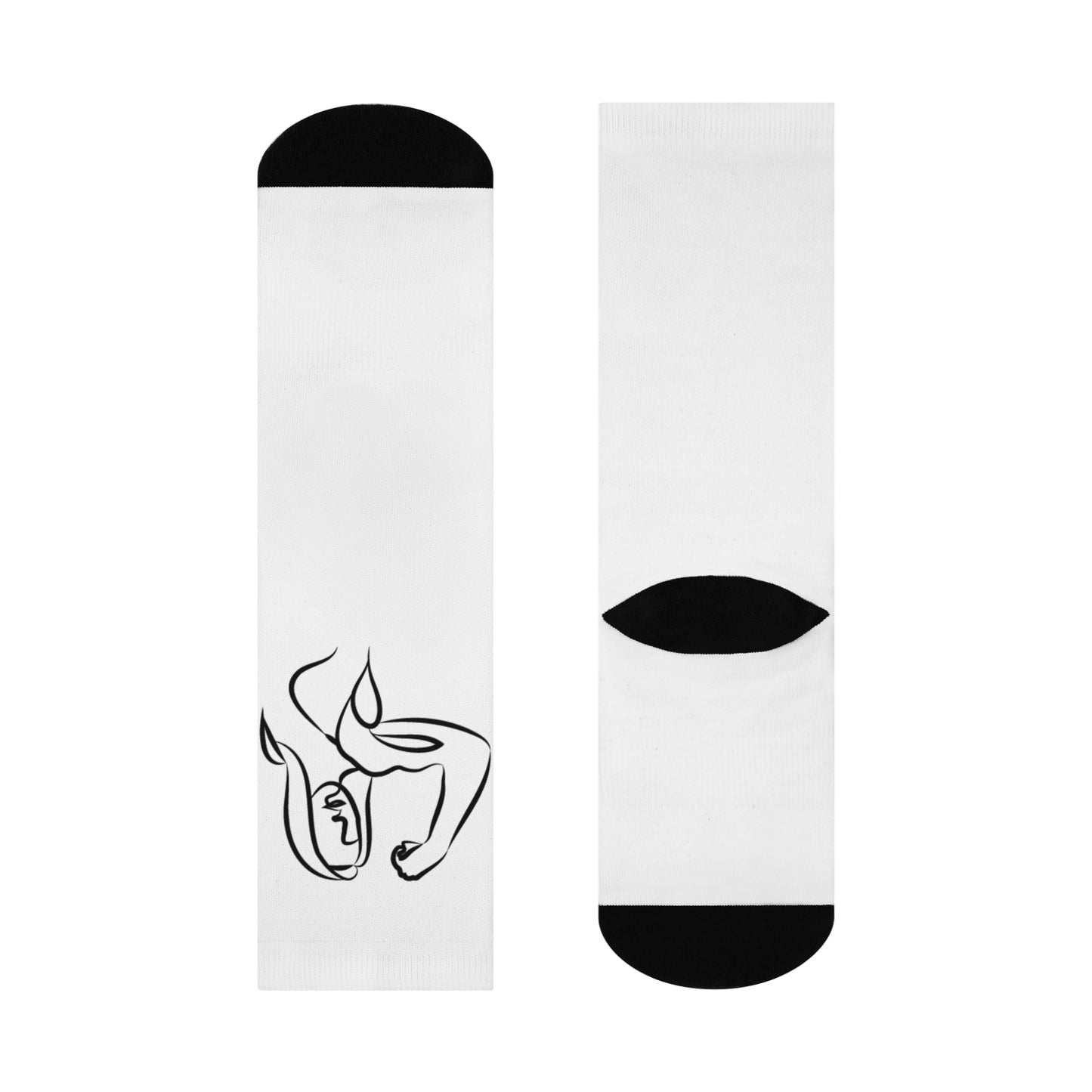 Emily Young Fitness - Cushioned Crew Socks