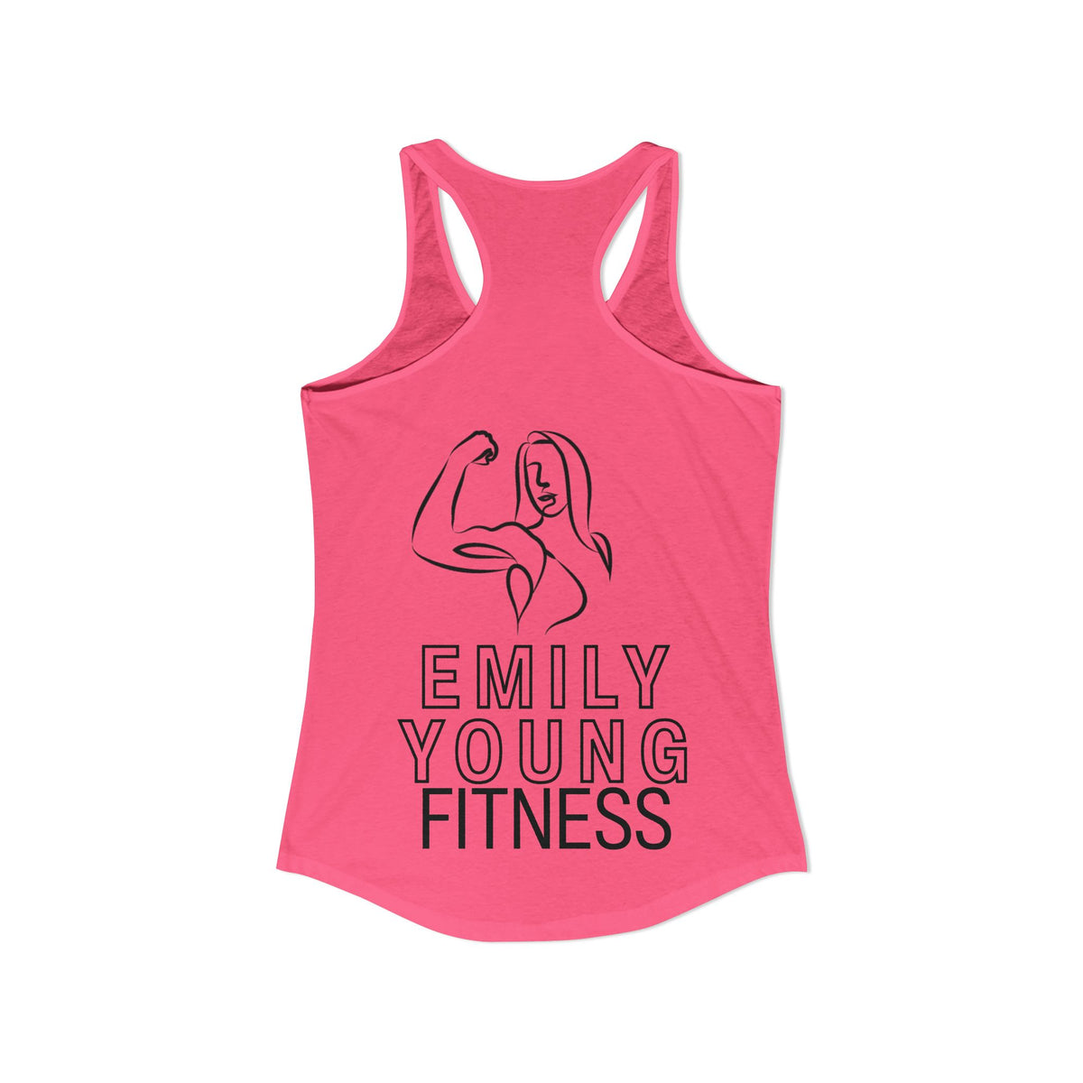Emily Young Fitness - Racerback Graffiti Inspo Tank Top