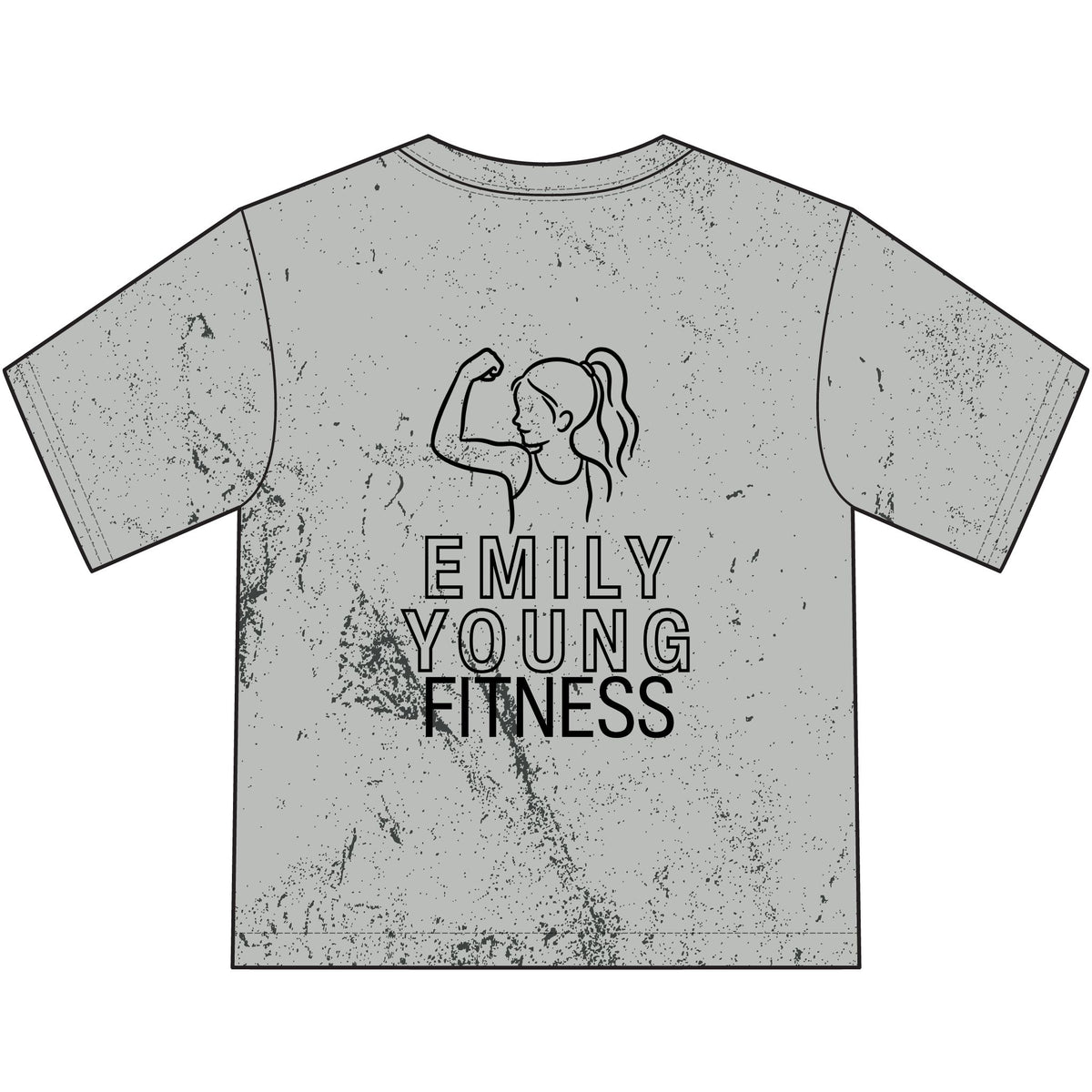 Emily Young Fitness - EmpowHERed Youth T‑Shirt