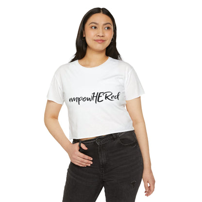 Emily Young Fitness - EmpowHERed Crop Top