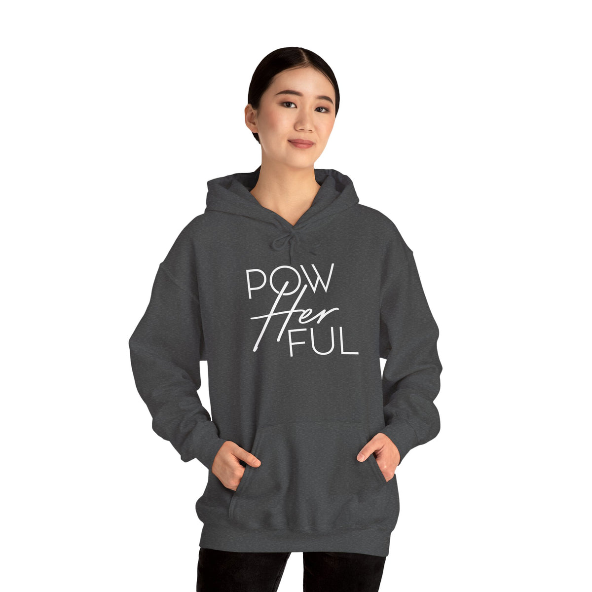 Copy of Emily Young Fitness PowHerFul Hoodie — Motivational Trainer Hoodie for Women
