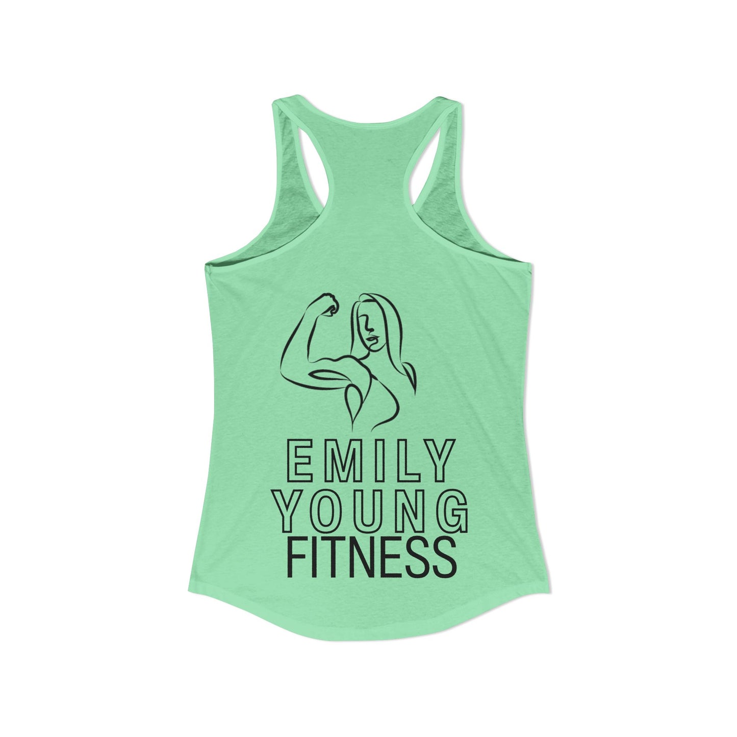 Emily Young Fitness - Racerback Graffiti Inspo Tank Top