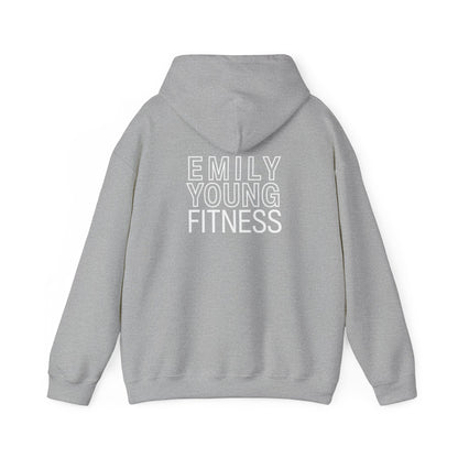 Emily Young Fitness PowHerFul Hoodie — Motivational Trainer Hoodie for Women