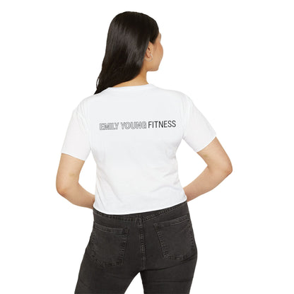 Emily Young Fitness - EmpowHERed Crop Top
