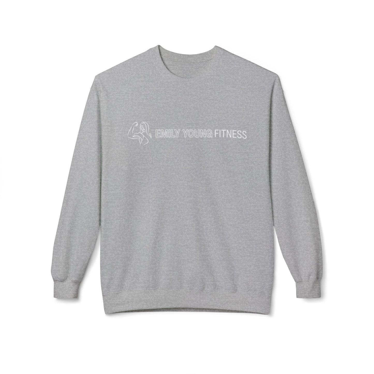 Emily Young Fitness - Unisex Midweight Softstyle Fleece Crewneck Sweatshirt