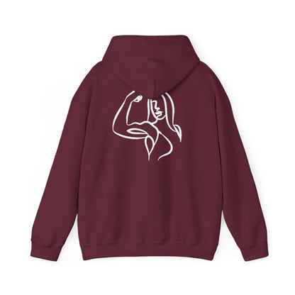 Copy of Emily Young Fitness PowHerFul Hoodie — Motivational Trainer Hoodie for Women