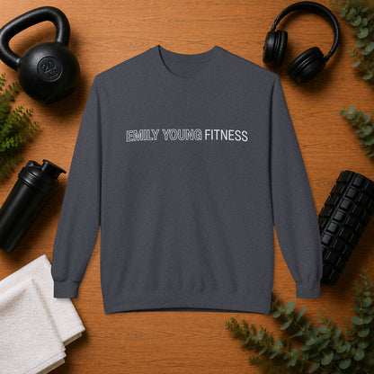 Emily Young Fitness - Unisex Midweight Softstyle Fleece Crewneck Sweatshirt