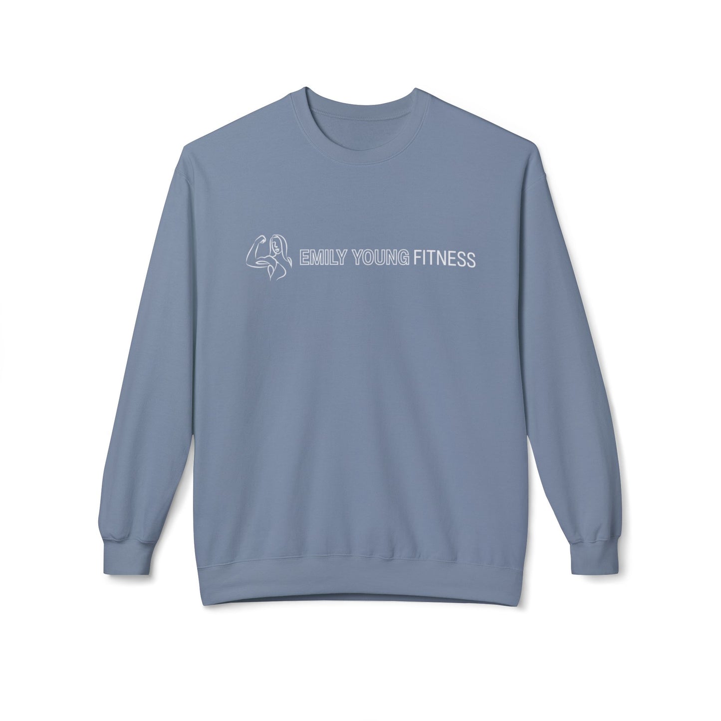 Emily Young Fitness - Unisex Midweight Softstyle Fleece Crewneck Sweatshirt