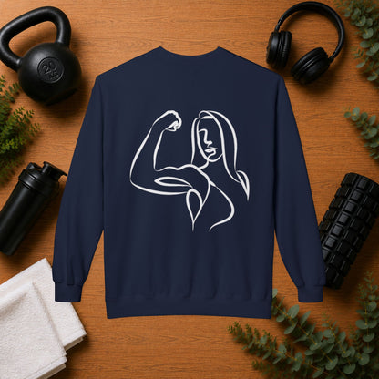 Emily Young Fitness - Unisex Midweight Softstyle Fleece Crewneck Sweatshirt
