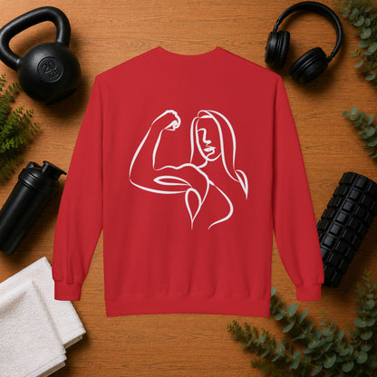 Emily Young Fitness - Unisex Midweight Softstyle Fleece Crewneck Sweatshirt