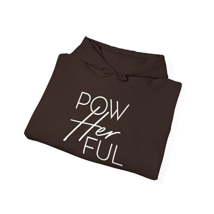 Emily Young Fitness PowHerFul Hoodie — Motivational Trainer Hoodie for Women