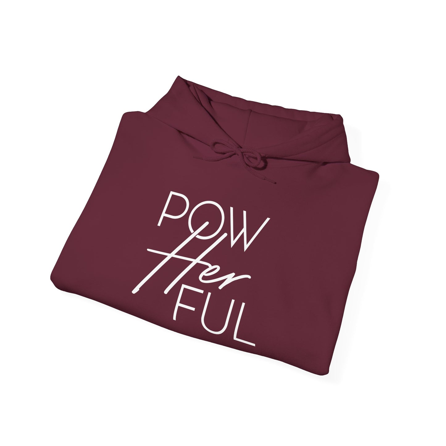 Emily Young Fitness PowHerFul Hoodie — Motivational Trainer Hoodie for Women