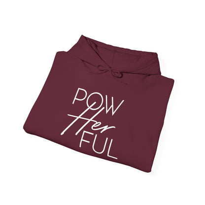 Emily Young Fitness PowHerFul Hoodie — Motivational Trainer Hoodie for Women