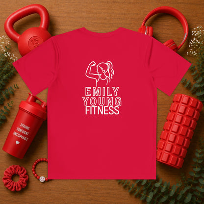 Emily Young Fitness - Girls Who Lift Youth Tee
