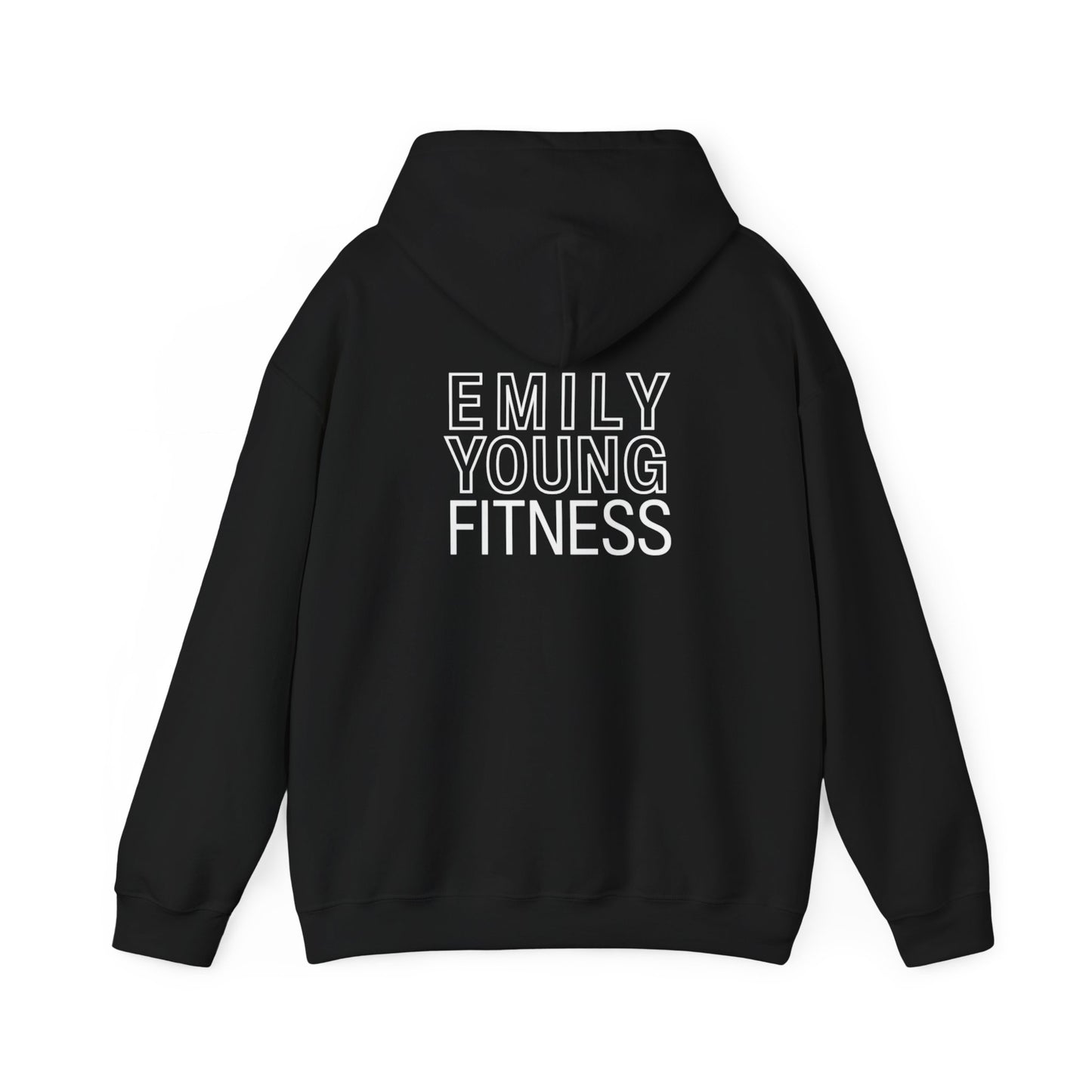 Emily Young Fitness PowHerFul Hoodie — Motivational Trainer Hoodie for Women