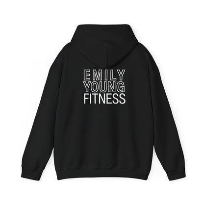 Emily Young Fitness PowHerFul Hoodie — Motivational Trainer Hoodie for Women