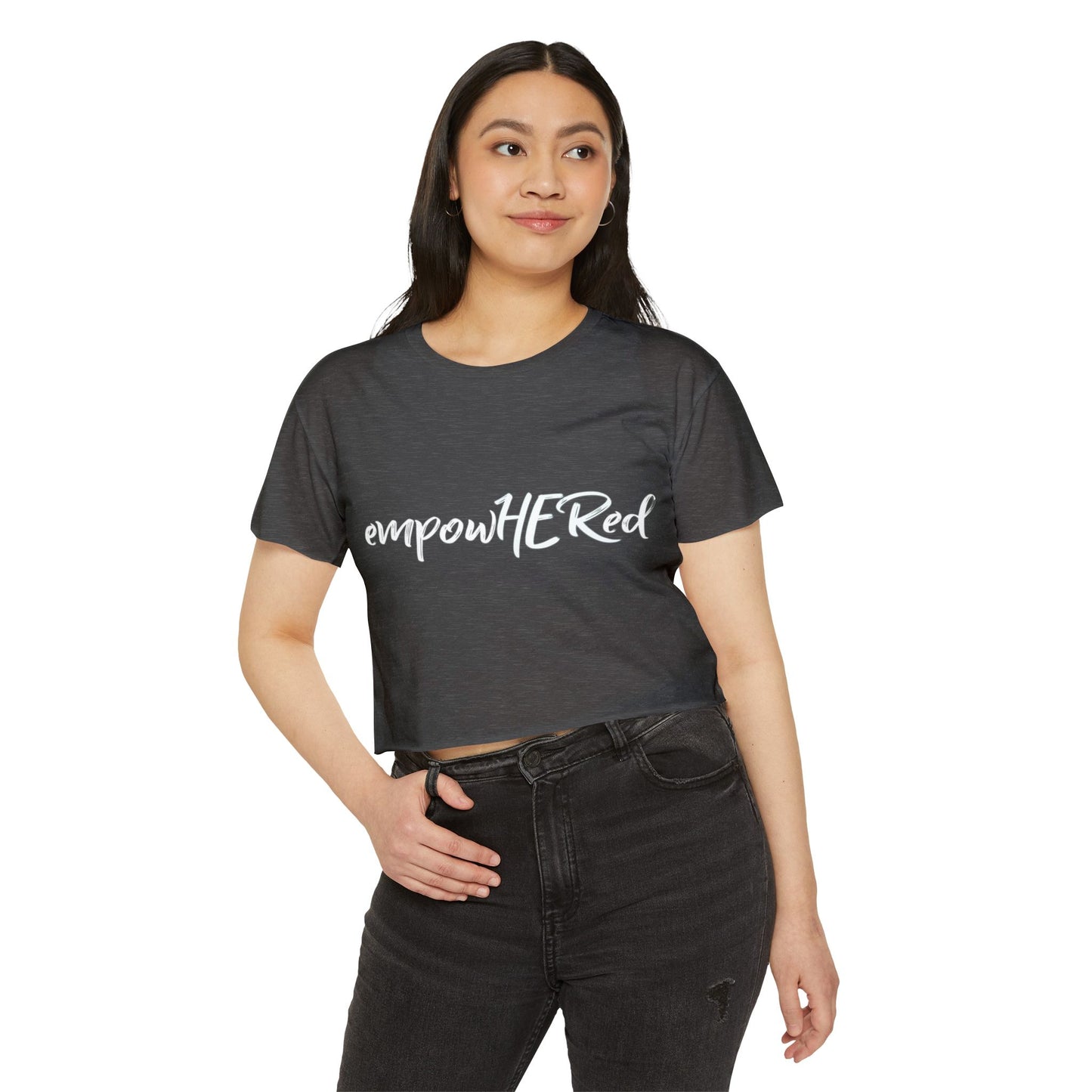 Emily Young Fitness - EmpowHERed Crop Top