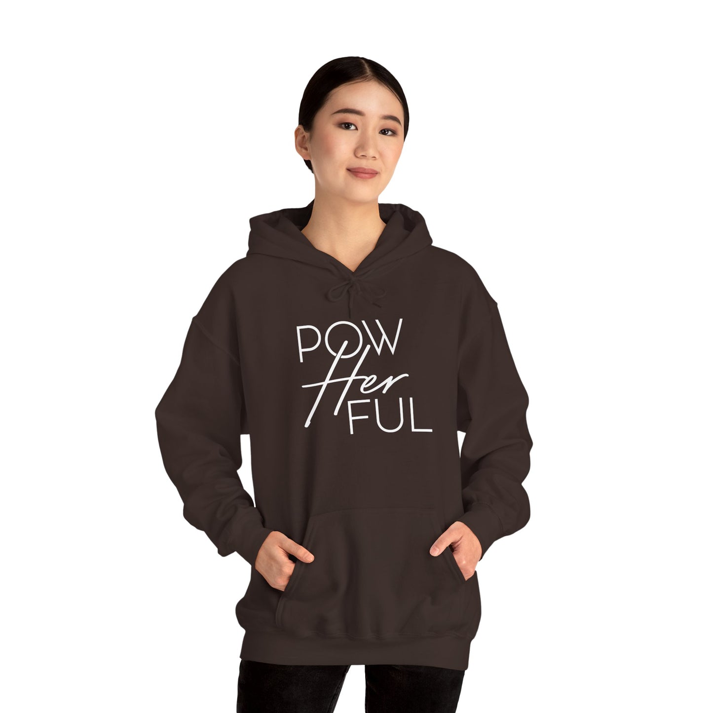 Emily Young Fitness PowHerFul Hoodie — Motivational Trainer Hoodie for Women