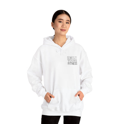 Emily Young Fitness — Women's Strength Line Drawing Graphic Hoodie