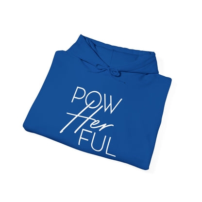 Emily Young Fitness PowHerFul Hoodie — Motivational Trainer Hoodie for Women