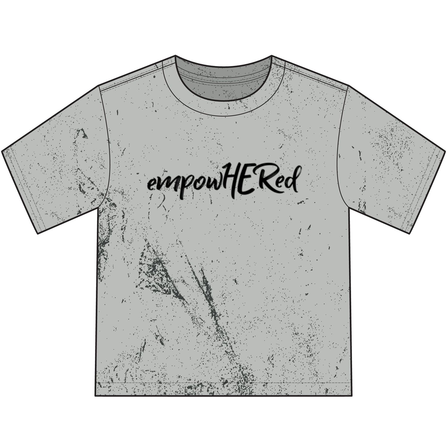 Emily Young Fitness - EmpowHERed Youth T‑Shirt