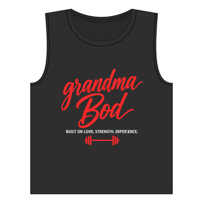 Emily Young Fitness - Grandma Bod Muscle Tank — "Built on Love. Strength. Experience." Women’s Fitness Tank
