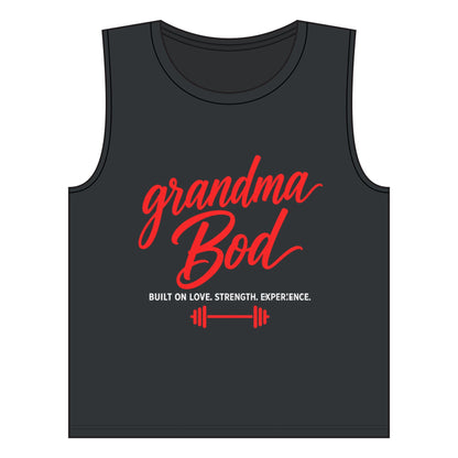 Emily Young Fitness - Grandma Bod Muscle Tank — "Built on Love. Strength. Experience." Women’s Fitness Tank