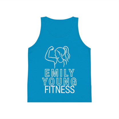 Emily Young Fitness - Kid Tank Top — "Emily Young Fitness" Girls' Athletic Jersey