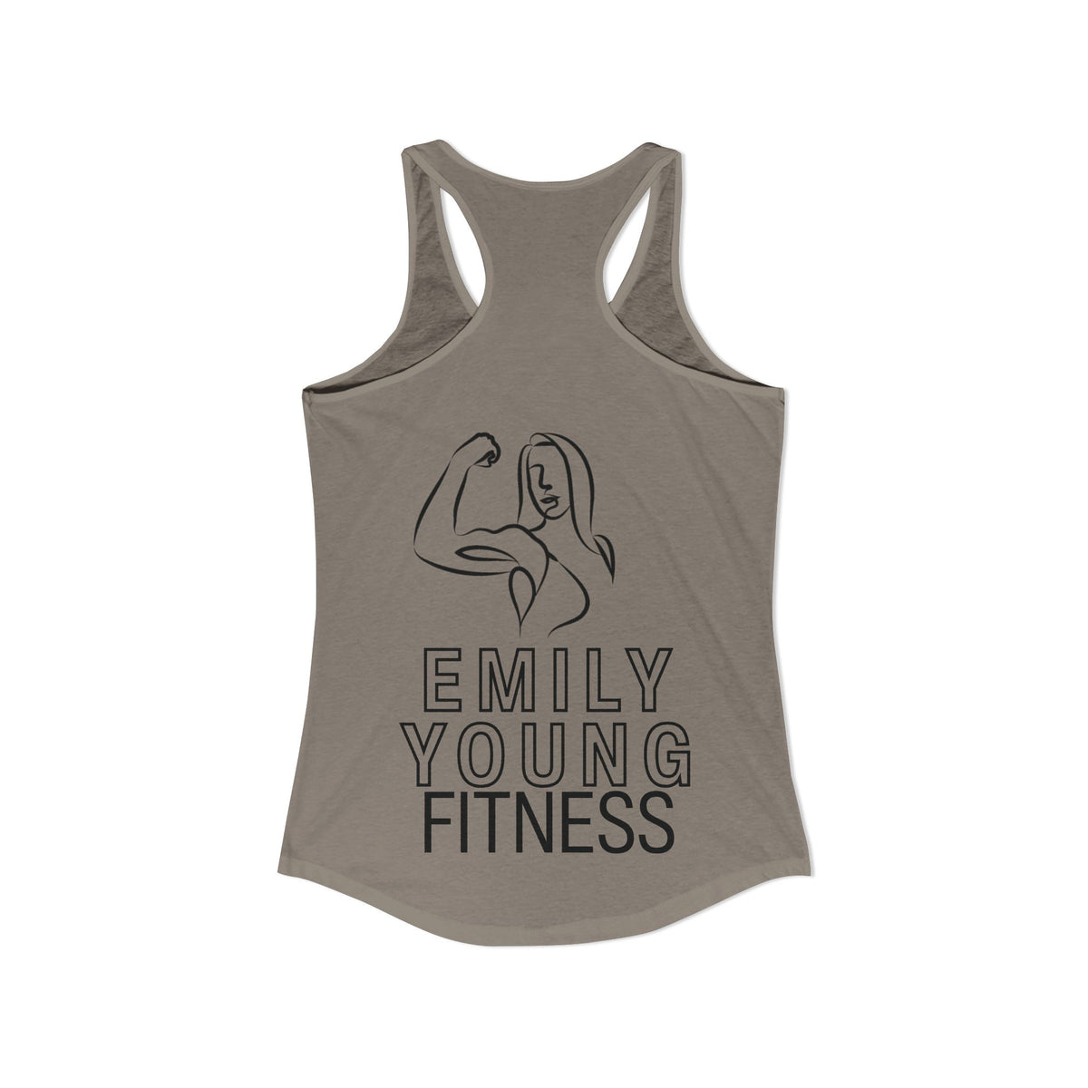 Emily Young Fitness - Racerback Graffiti Inspo Tank Top