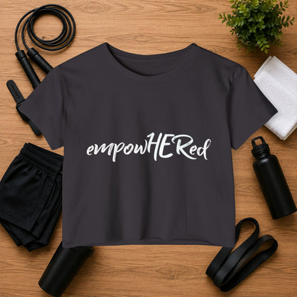 Emily Young Fitness - EmpowHERed Crop Top