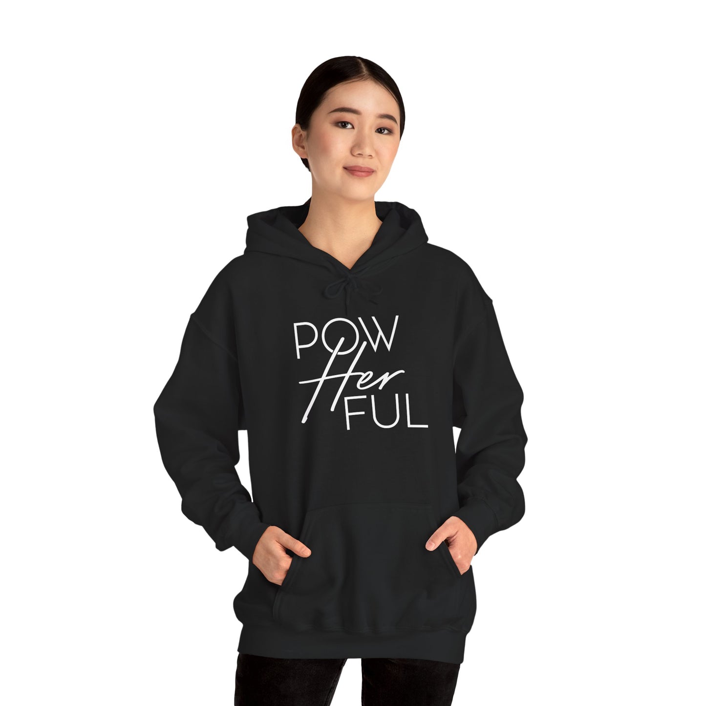 Emily Young Fitness PowHerFul Hoodie — Motivational Trainer Hoodie for Women