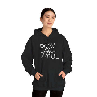 Emily Young Fitness PowHerFul Hoodie — Motivational Trainer Hoodie for Women