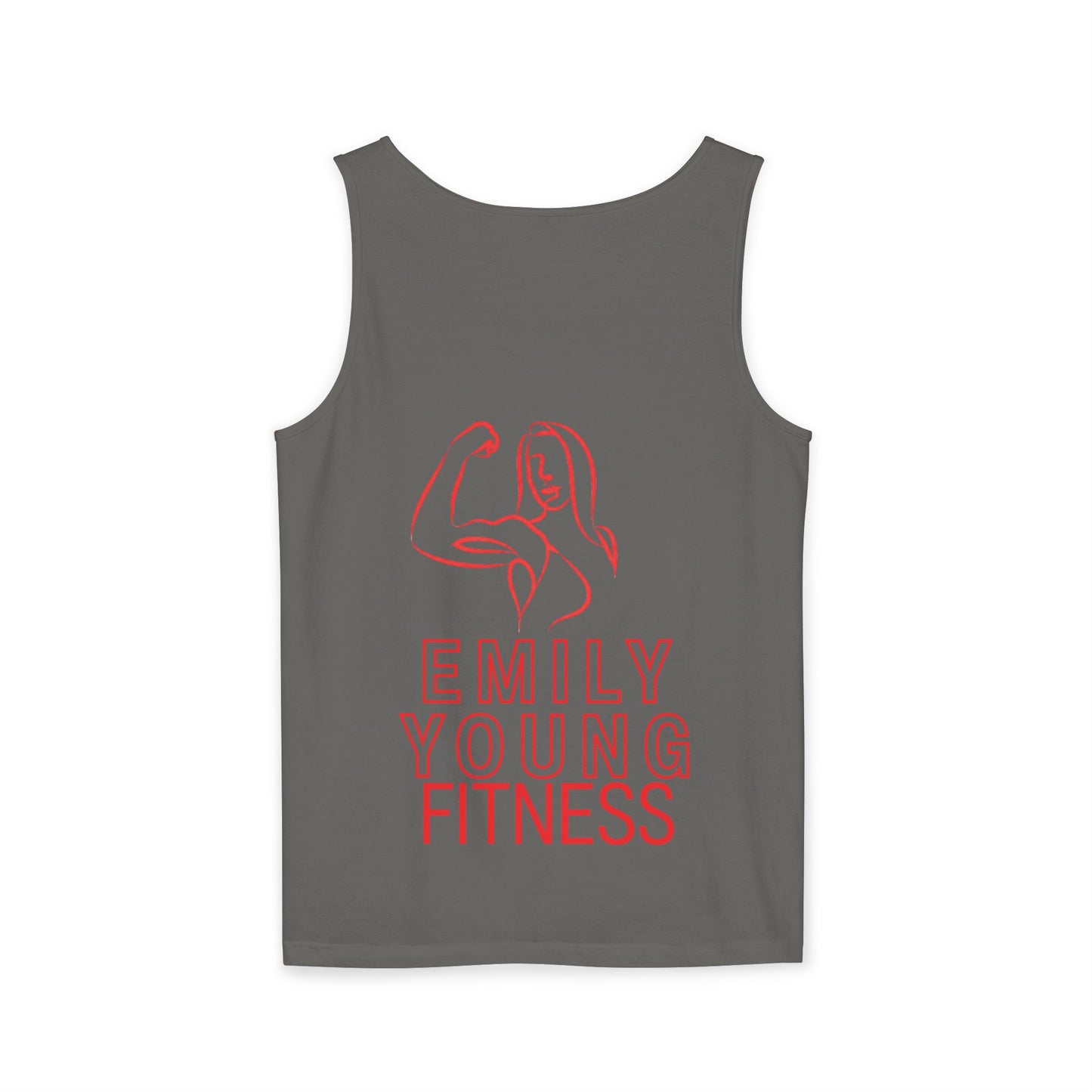 Emily Young Fitness - EmpowHERed Tank Top — Women’s Empowerment Muscle Line Art Tank
