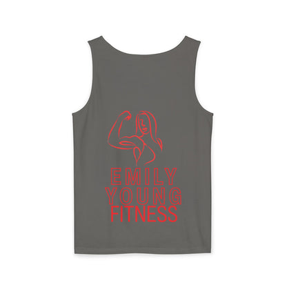 Emily Young Fitness - EmpowHERed Tank Top — Women’s Empowerment Muscle Line Art Tank