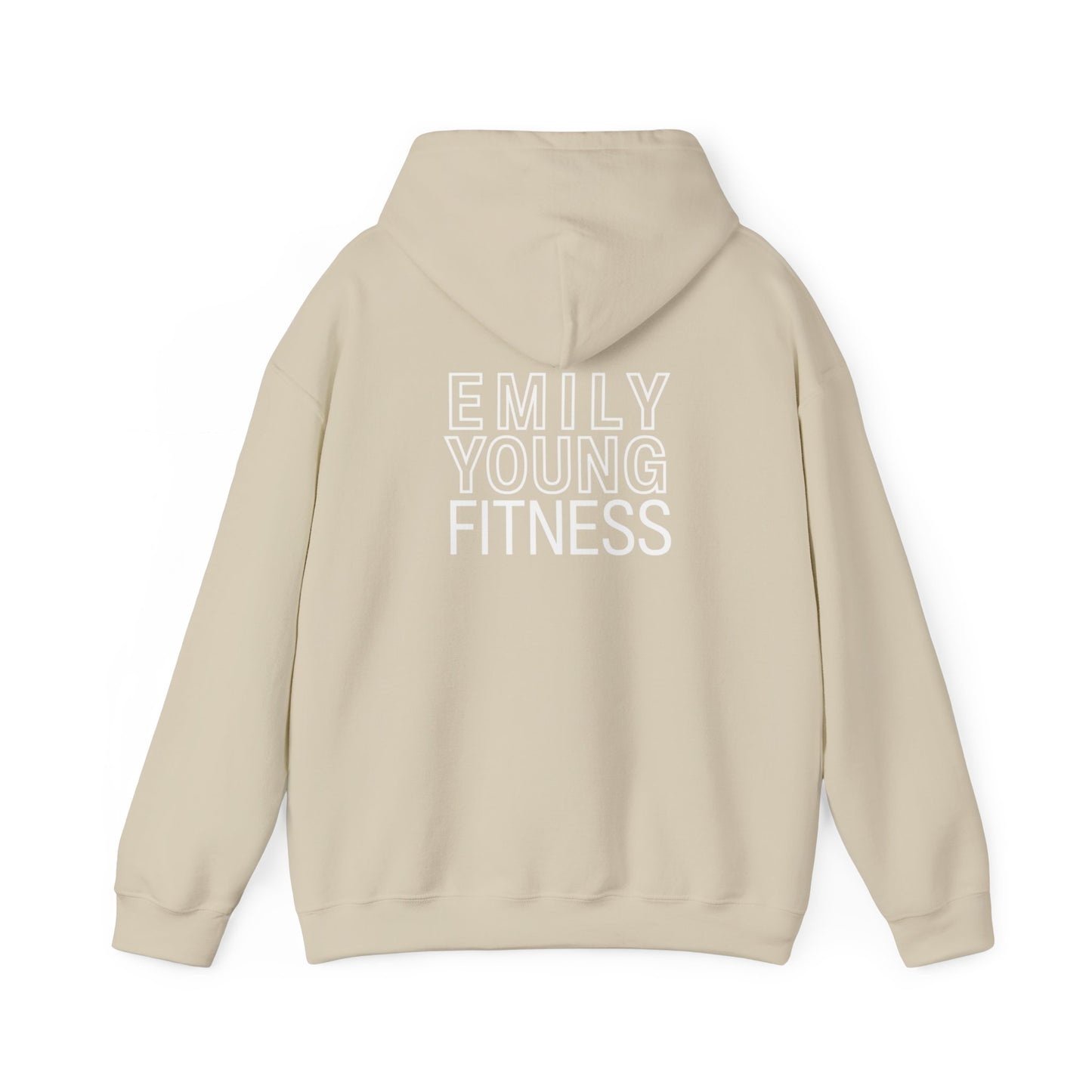Emily Young Fitness PowHerFul Hoodie — Motivational Trainer Hoodie for Women