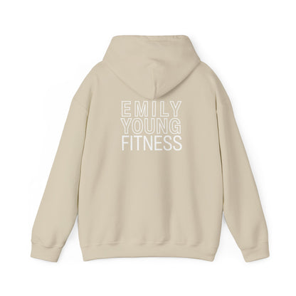 Emily Young Fitness PowHerFul Hoodie — Motivational Trainer Hoodie for Women