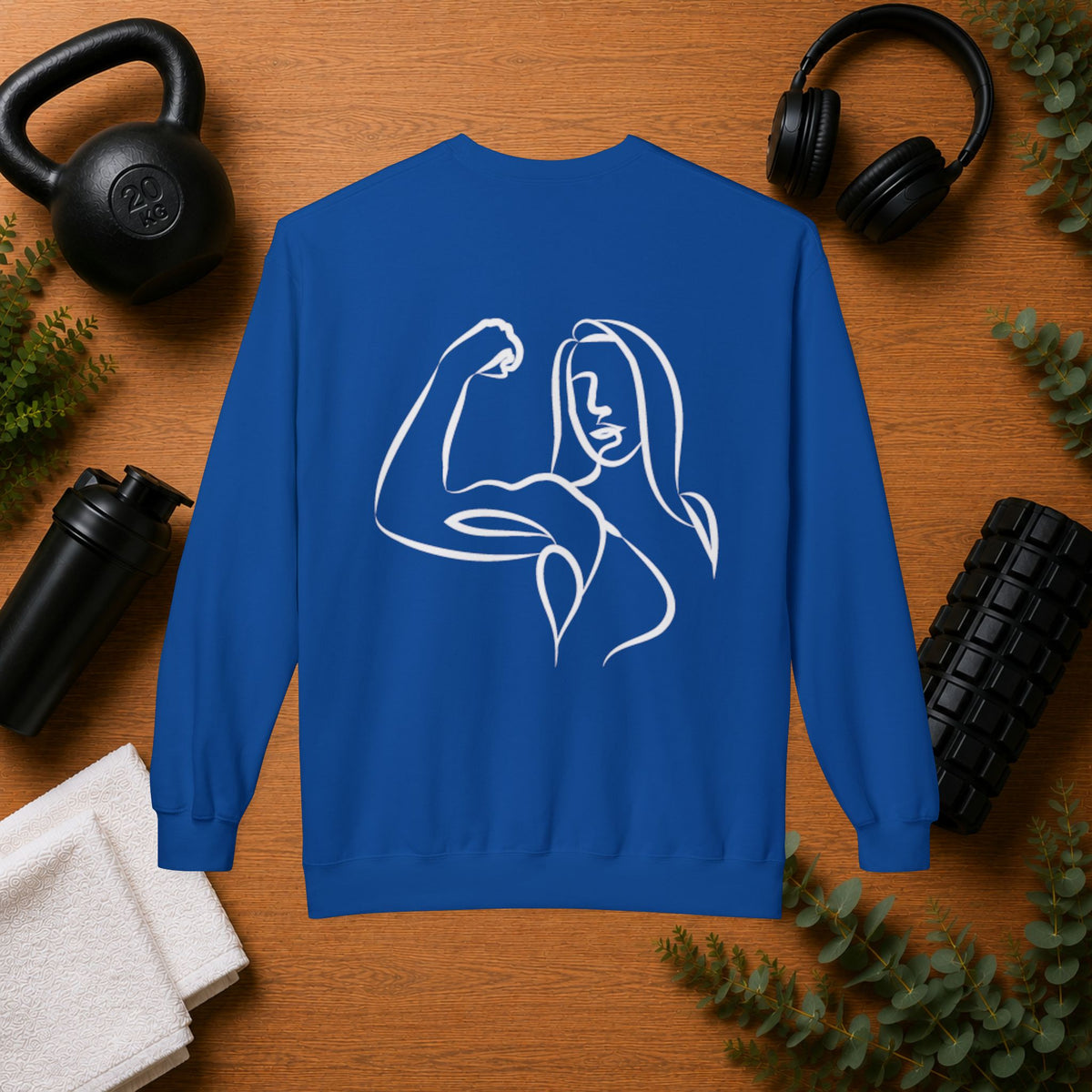 Emily Young Fitness - Unisex Midweight Softstyle Fleece Crewneck Sweatshirt