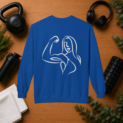 Emily Young Fitness - Unisex Midweight Softstyle Fleece Crewneck Sweatshirt