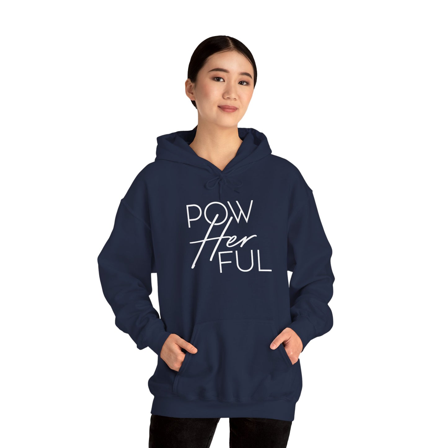 Emily Young Fitness PowHerFul Hoodie — Motivational Trainer Hoodie for Women