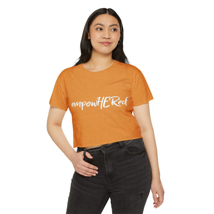 Emily Young Fitness - EmpowHERed Crop Top