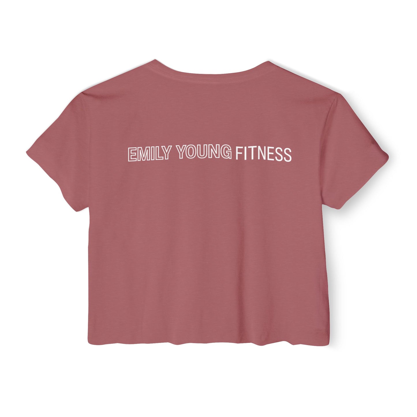 Emily Young Fitness - EmpowHERed Crop Top