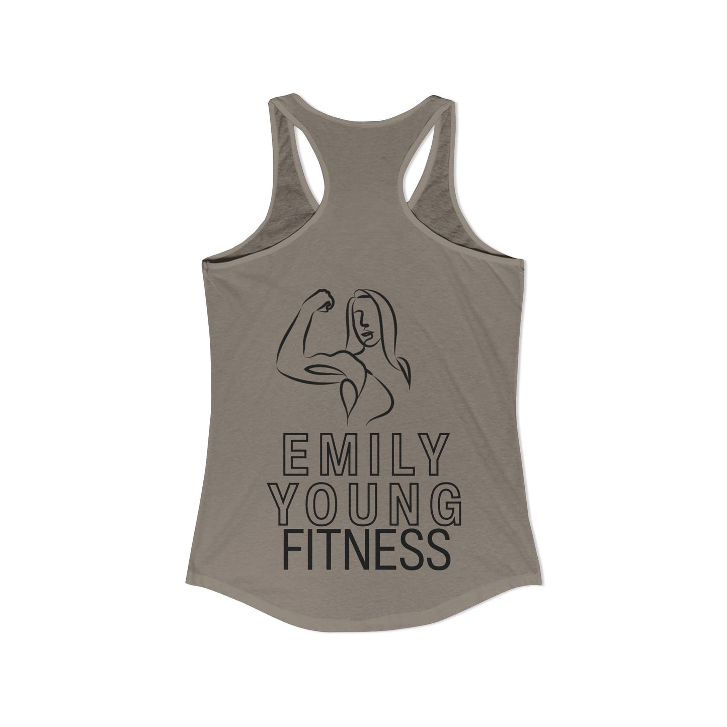 Emily Young Fitness - Racerback Graffiti Inspo Tank Top