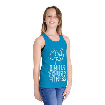 Emily Young Fitness - Kid Tank Top — "Emily Young Fitness" Girls' Athletic Jersey