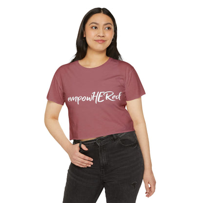 Emily Young Fitness - EmpowHERed Crop Top