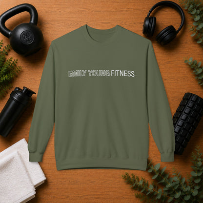 Emily Young Fitness - Unisex Midweight Softstyle Fleece Crewneck Sweatshirt