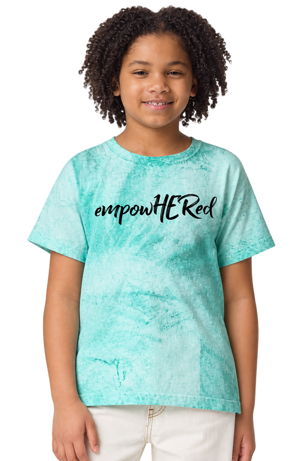 Emily Young Fitness - EmpowHERed Youth T‑Shirt