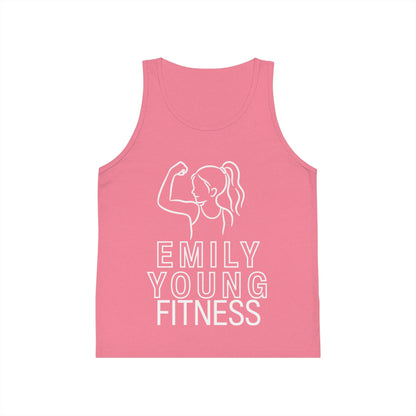 Emily Young Fitness - Kid Tank Top — "Emily Young Fitness" Girls' Athletic Jersey