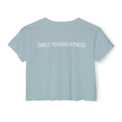 Emily Young Fitness - EmpowHERed Crop Top