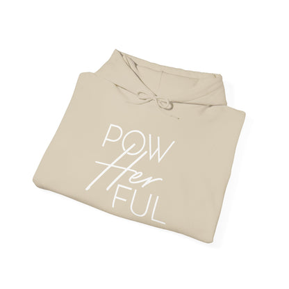 Emily Young Fitness PowHerFul Hoodie — Motivational Trainer Hoodie for Women