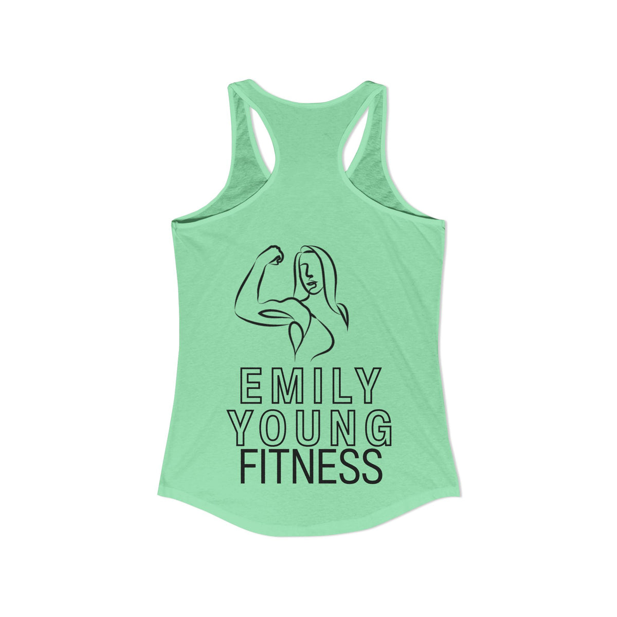 Emily Young Fitness - Racerback Graffiti Inspo Tank Top